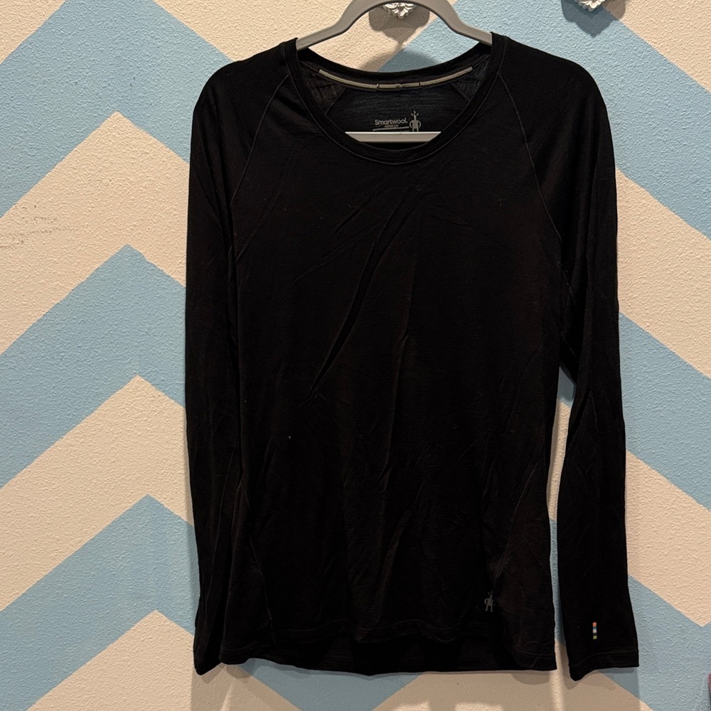 Smartwool Women's Classic Black Long Sleeve Tee